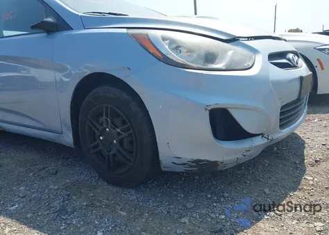 2012 Hyundai Accent Gs z USA, uszkodzony, nr VIN KMHCT5AE7CU011789